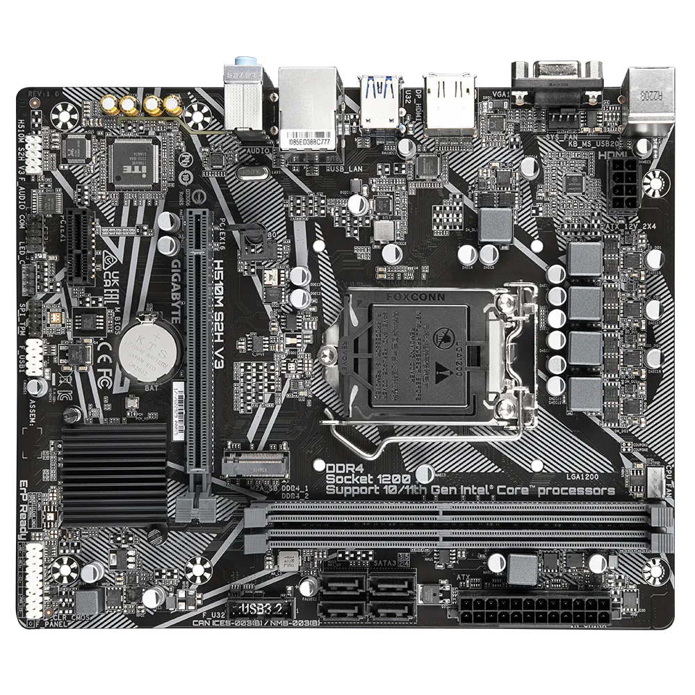 Matična ploča GIGABYTE H510M S2H V3 (Intel 1200)-3