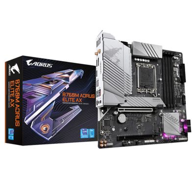 Matična ploča GIGABYTE B760M AORUS ELITE (ax ddr4, micro-atx, utor intel 1700, intel b760)-2