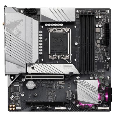 Matična ploča GIGABYTE B760M AORUS ELITE (ax ddr4, micro-atx, utor intel 1700, intel b760)-0