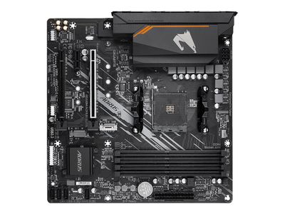 Matična ploča GIGABYTE B550M AORUS ELITE (Socket AM4, micro ATX, AMD B550)-4