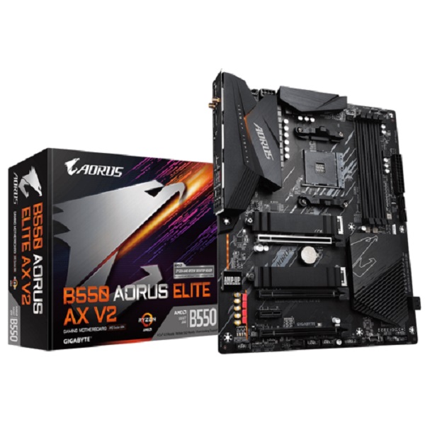 GIGABYTE Mainboard Desktop B550 AORUS ELITE AX V2-13