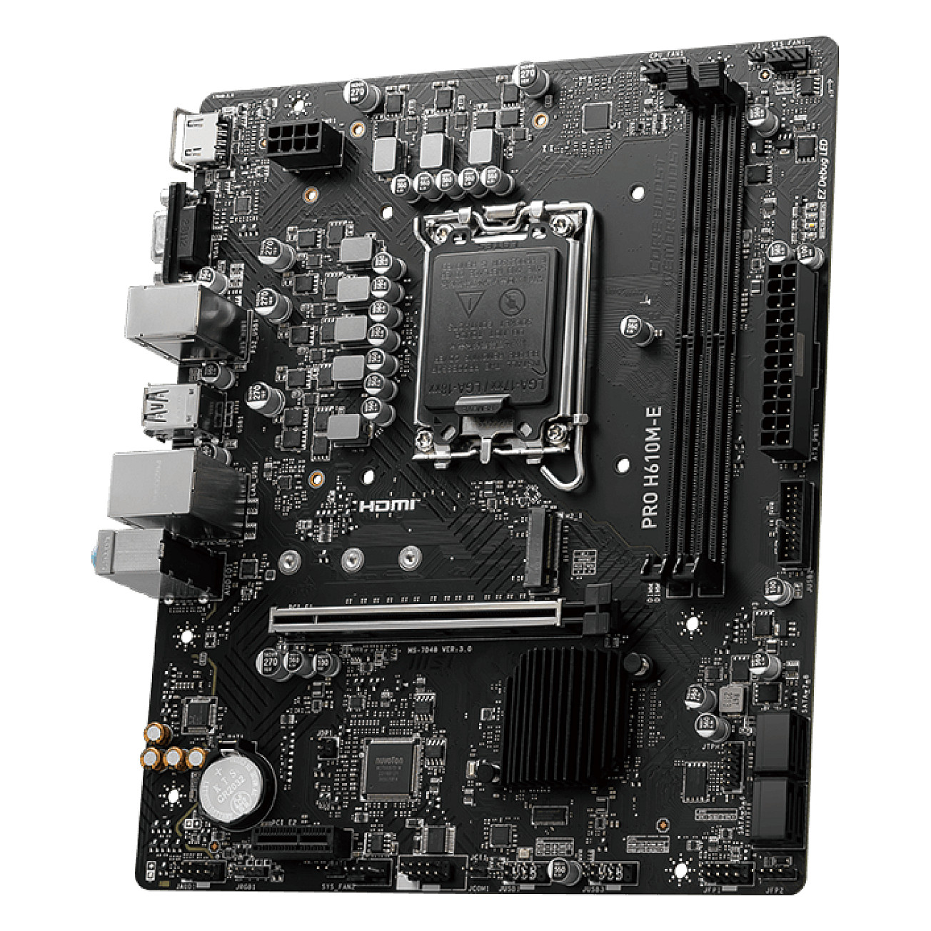 Motherboard MSI PRO H610M-E Intel H610 LGA 1700 micro ATX-2