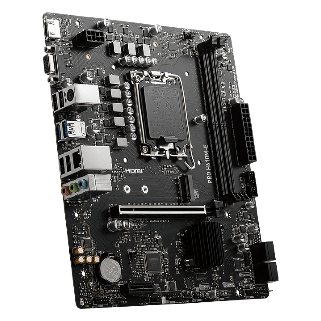 Motherboard MSI PRO H610M-E Intel H610 LGA 1700 micro ATX-3