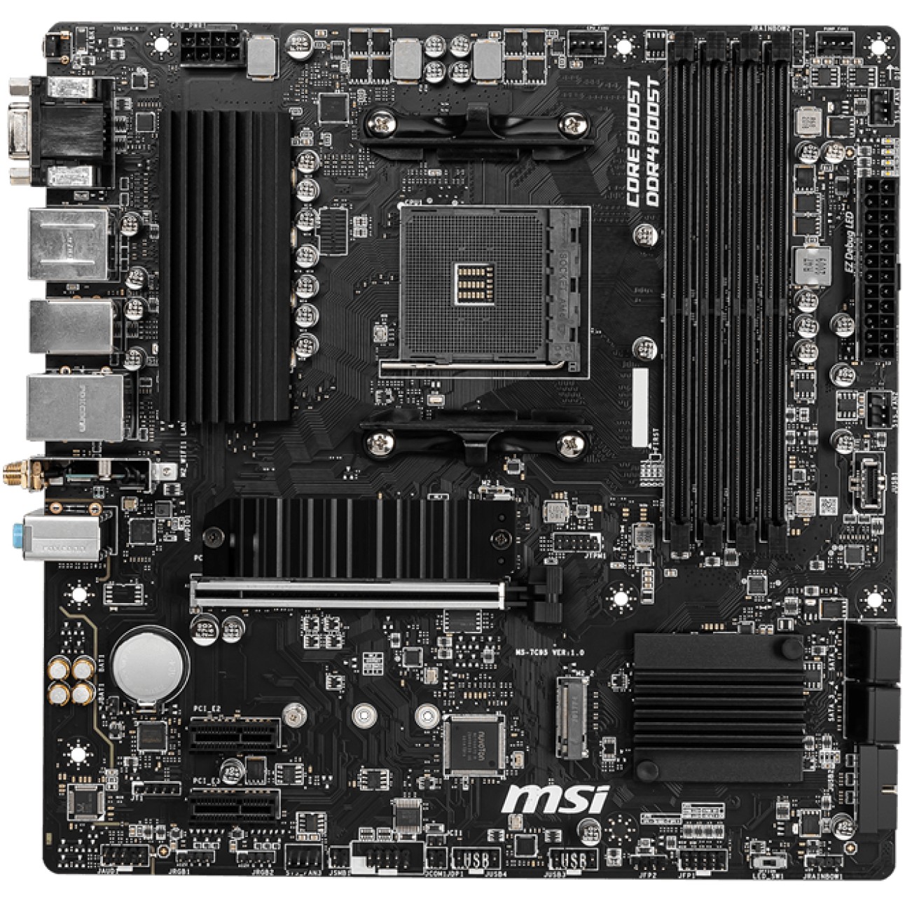 Matična ploča MSI B550M PRO-VDH WIFI (Socket AM4, micro ATX, AMD B550, DDR4)-1