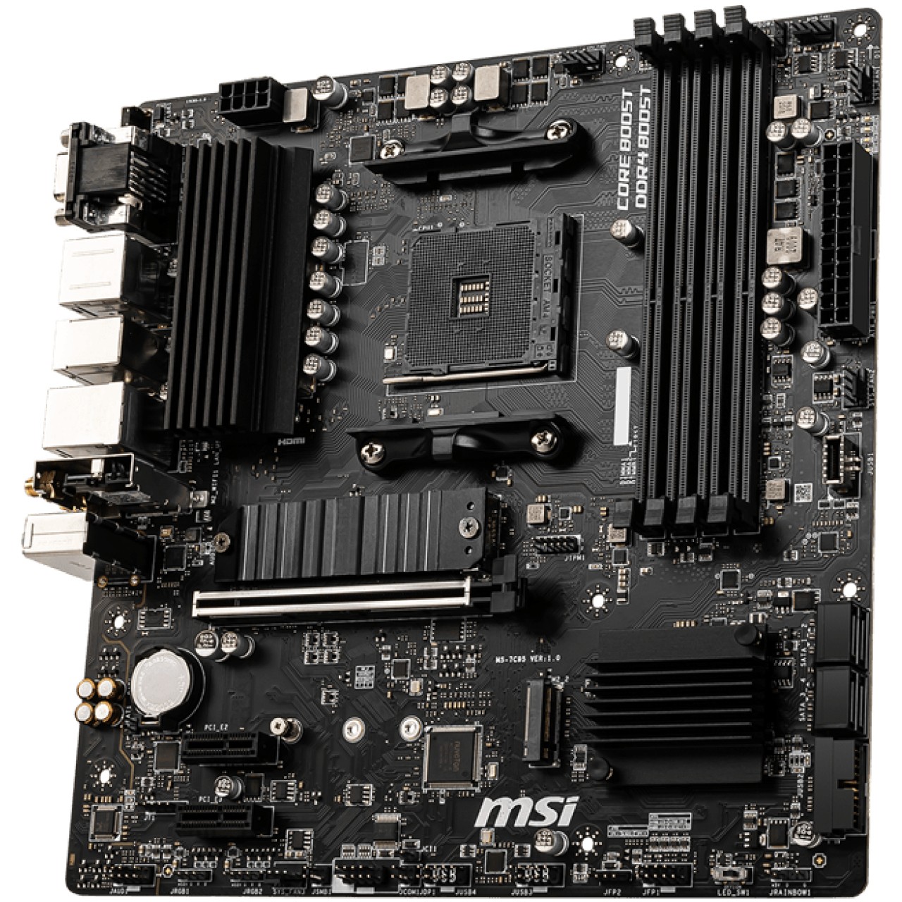 Matična ploča MSI B550M PRO-VDH WIFI (Socket AM4, micro ATX, AMD B550, DDR4)-2