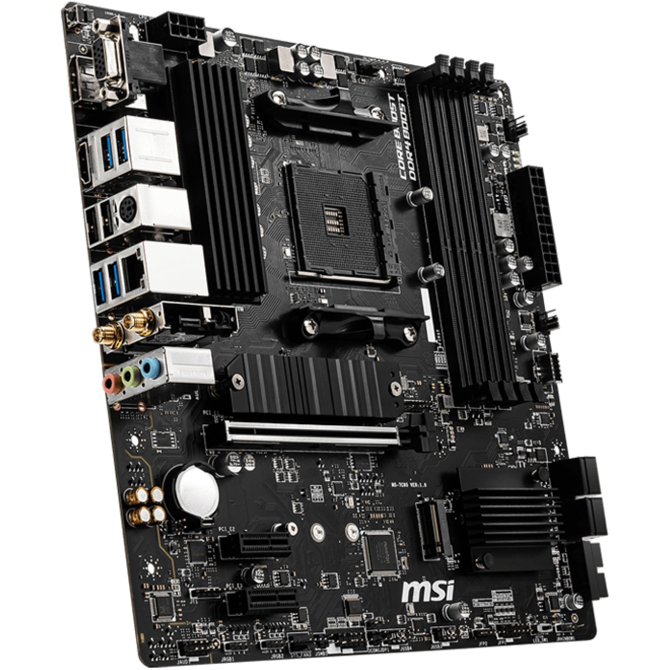 Matična ploča MSI B550M PRO-VDH WIFI (Socket AM4, micro ATX, AMD B550, DDR4)-3