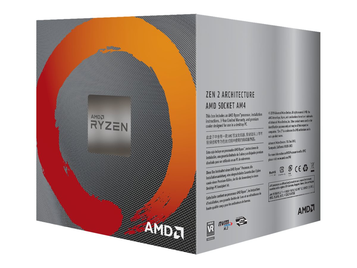 Procesor AMD RYZEN 5 3400G (3.7 GHz, 4 MB L3, Socket AM4, 65W TDP) Box-1