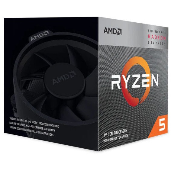 Procesor AMD RYZEN 5 3400G (3.7 GHz, 4 MB L3, Socket AM4, 65W TDP) Box-2