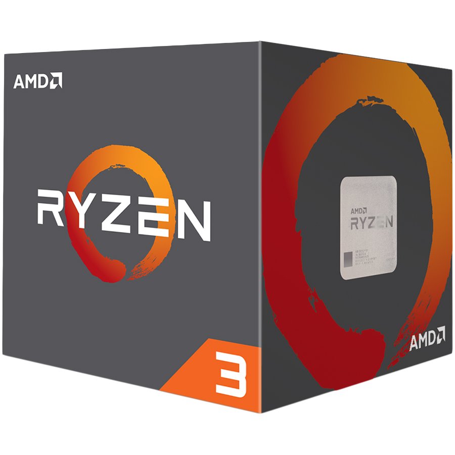 AMD Ryzen 3 3100 processor 3.6 GHz Box 2 MB L2-0