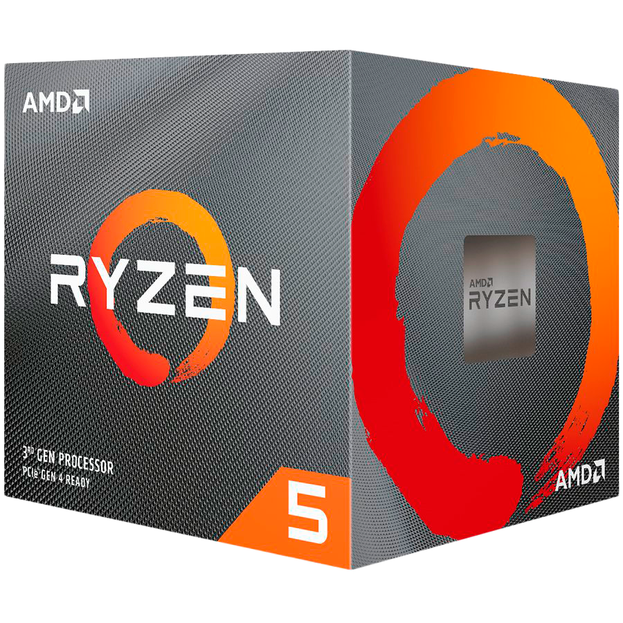 Procesor AMD Ryzen 3 3600 (3.6 GHz, 32 MB L3, 6 jezgri, 12 niti, 7 nm, TDP 65 W, Socket AM4, DDR4-SDRAM)-1