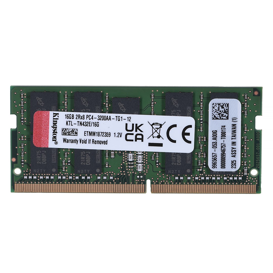 RAM KINGSTON Kingston DRAM Server Memory 16GB DDR4 3200MT/s ECC SODIMM (kapacitet 16 GB, brzina 3200MHz, ECC, SODIMM 260-pin)-1