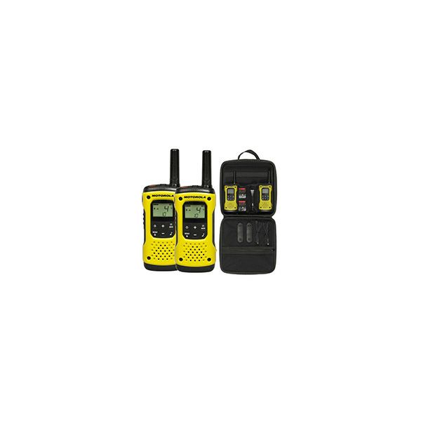 Radiotelefon MOTOROLA T92 H2O (walkie-talkie, 16 kanala crni žuti)