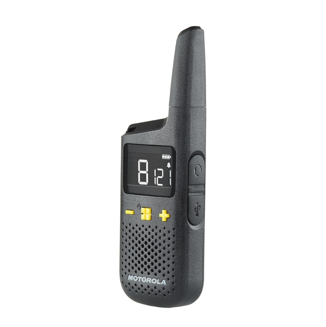 Radio MOTOROLA XT185 dvosmjerni 16 kanala 446.00625 - 446.19375 MHz crni 2 kom.-2