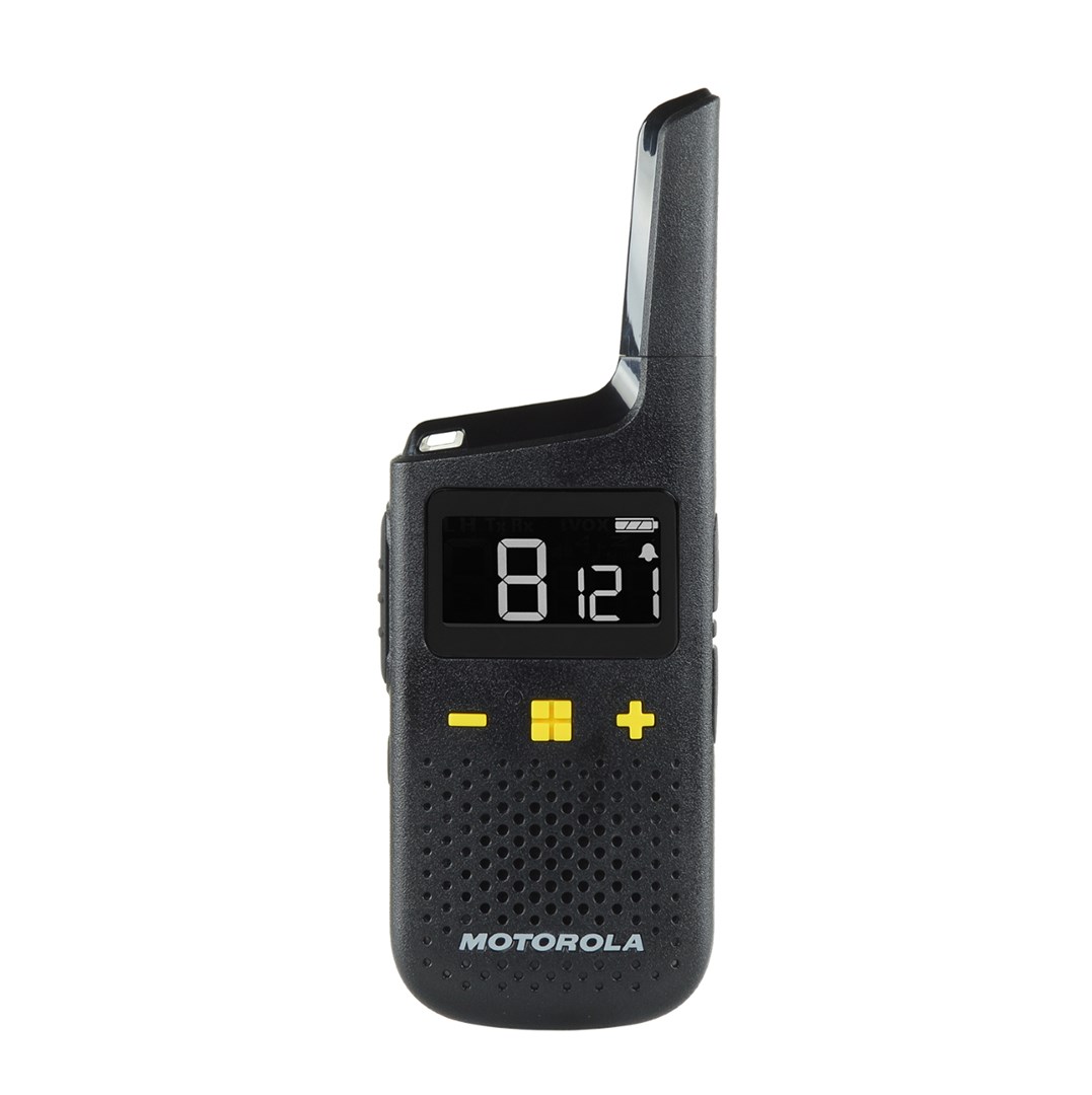 Radio MOTOROLA XT185 dvosmjerni 16 kanala 446.00625 - 446.19375 MHz crni 2 kom.-0