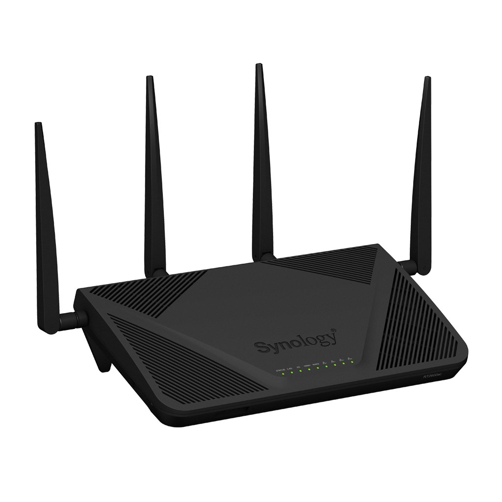 Synology RT2600AC wireless router Gigabit Ethernet Dual-band (2.4 GHz / 5 GHz) Black-5