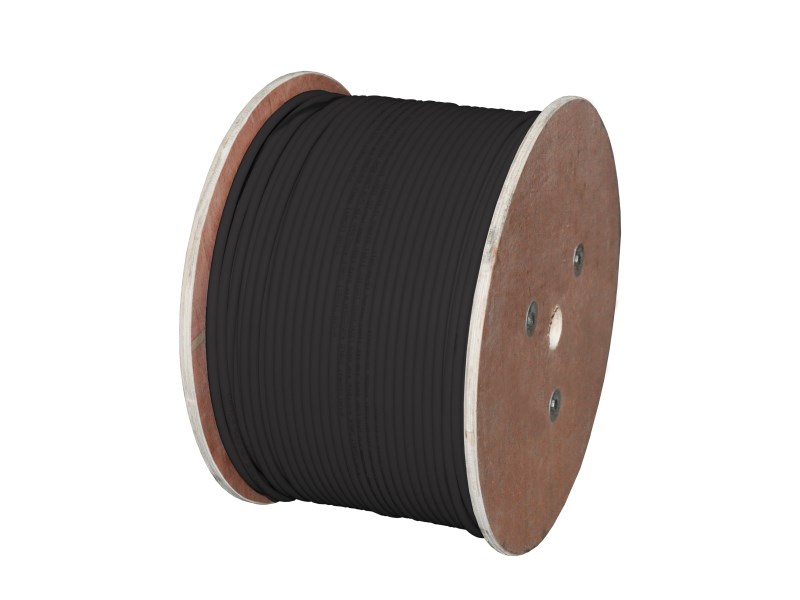 Mrežni kabel ALANTEC KIF5OUTZ305 (crni, 305 m, Cat5e, U/UTP)-0