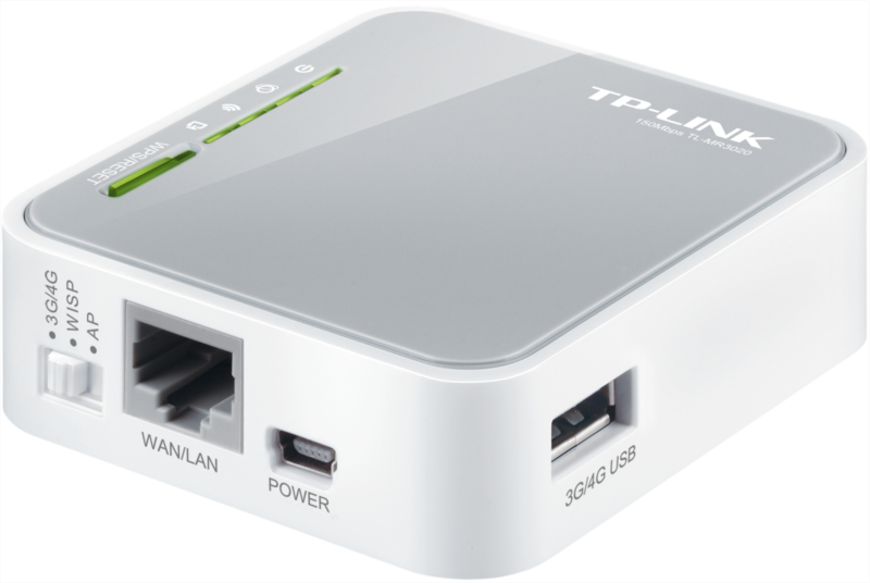 Bežični router TP-Link TL-MR3020 (Fast Ethernet, Single-band (2.4 GHz), 3G)-1