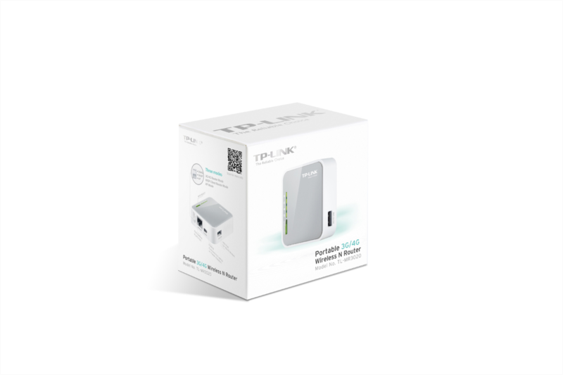 Bežični router TP-Link TL-MR3020 (Fast Ethernet, Single-band (2.4 GHz), 3G)-3