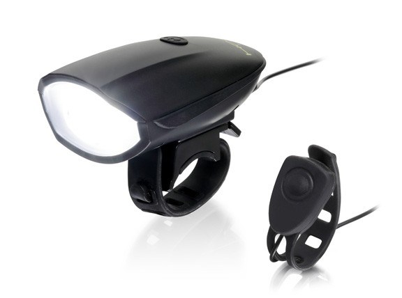 Biciklistička sirena HORNIT LITE (litij-ionska baterija, kapacitet 1200 mAh, trajanje 9 h, USB punjenje, ugrađena svjetiljka, crna)-0