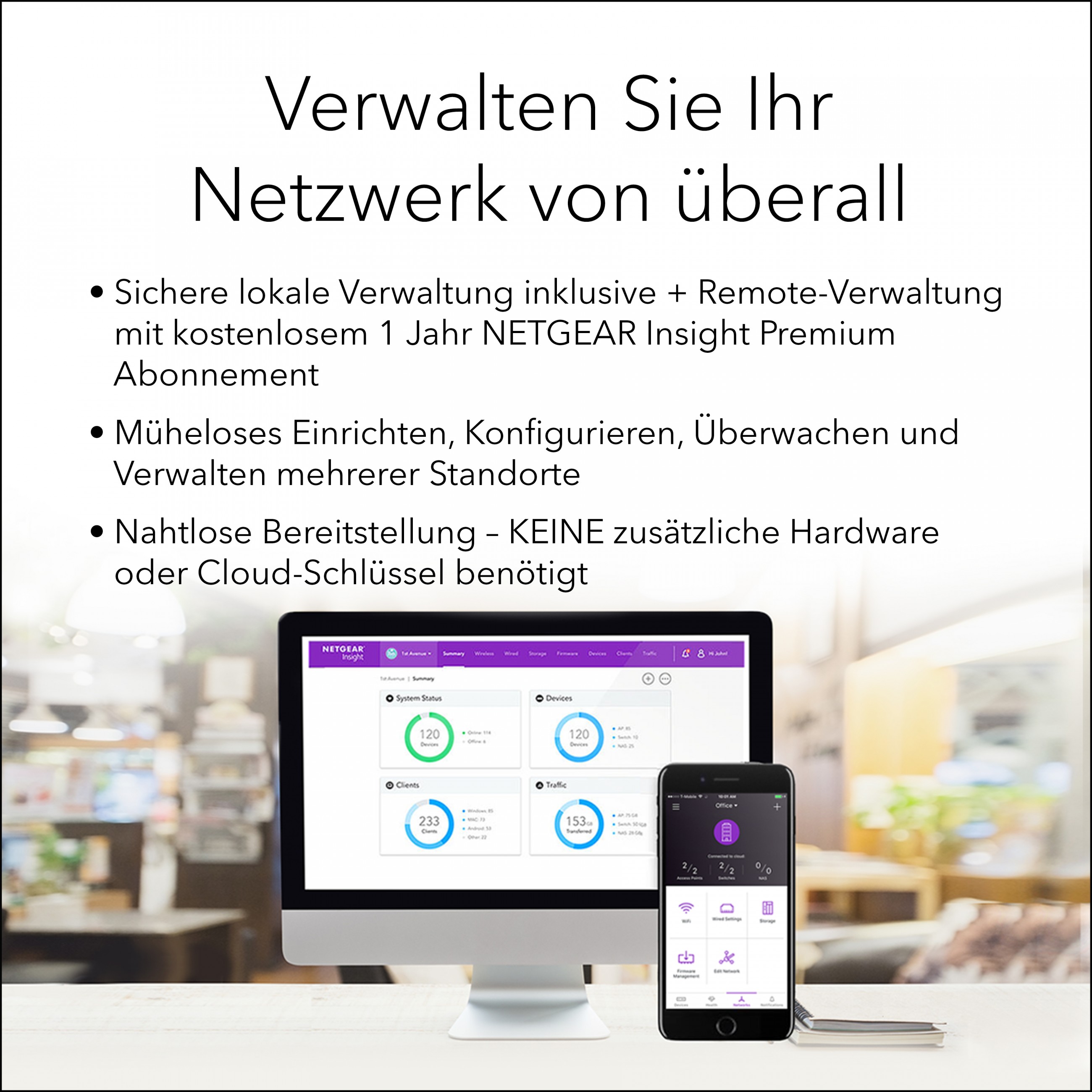 Pristupna točka NETGEAR WAX610 (WiFi 6 AX1800, Dual Band, 1800 Mbit/s, Power over Ethernet, bijela)-5