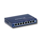 Switch Netgear ProSafe Gigabit Ethernet 8 x 10/100/1000 RJ45 ports-0