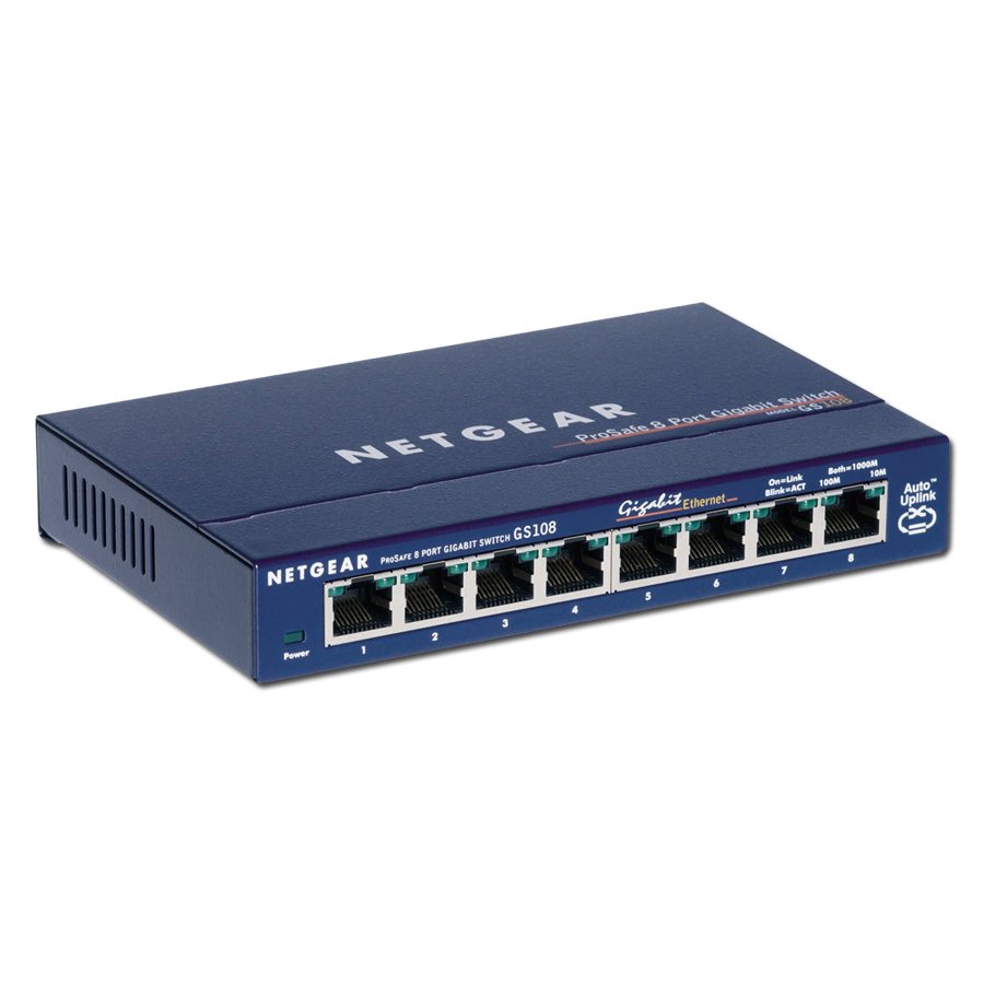 Switch Netgear ProSafe Gigabit Ethernet 8 x 10/100/1000 RJ45 ports-3