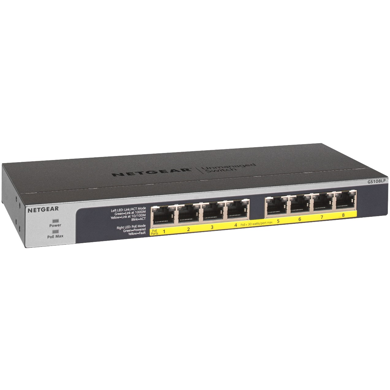 Netgear 8PT POE/POE+ Gigabit Unmanaged Switch-2