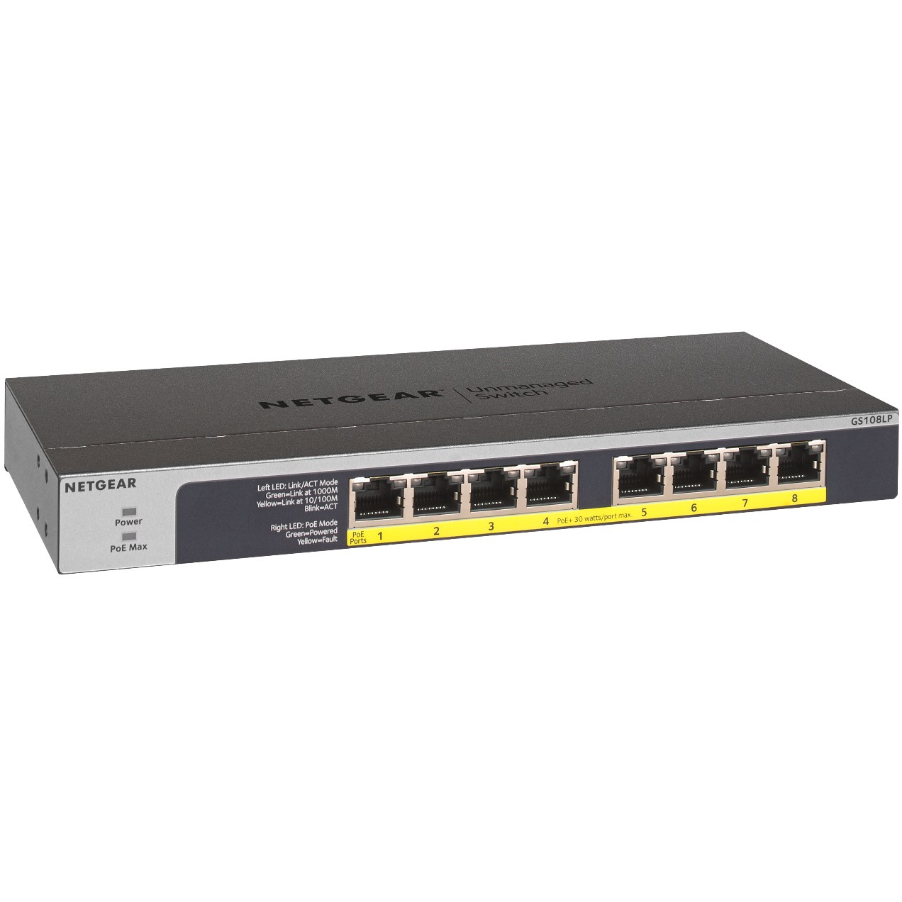 Netgear 8PT POE/POE+ Gigabit Unmanaged Switch-3