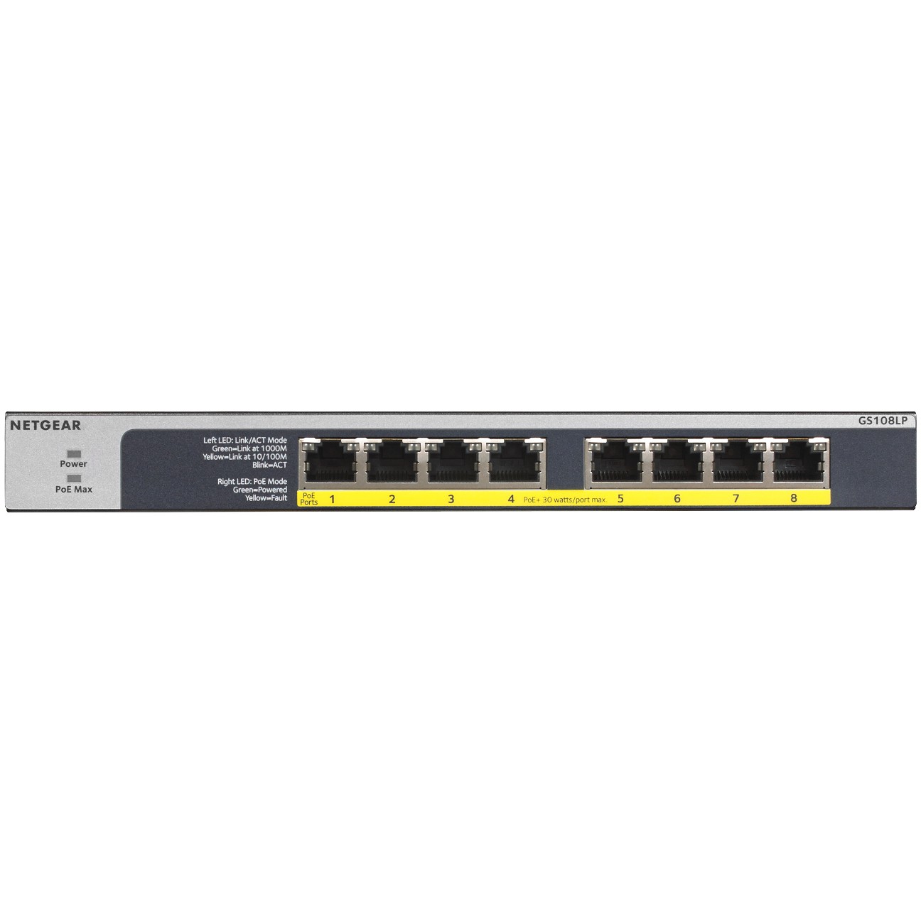 Netgear 8PT POE/POE+ Gigabit Unmanaged Switch-5