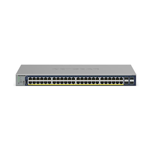 Mrežni prekidač NETGEAR GS728TP (upravljani L2/L3/L4, Gigabit Ethernet (10/100/1000), Power over Ethernet (PoE), siva)-1