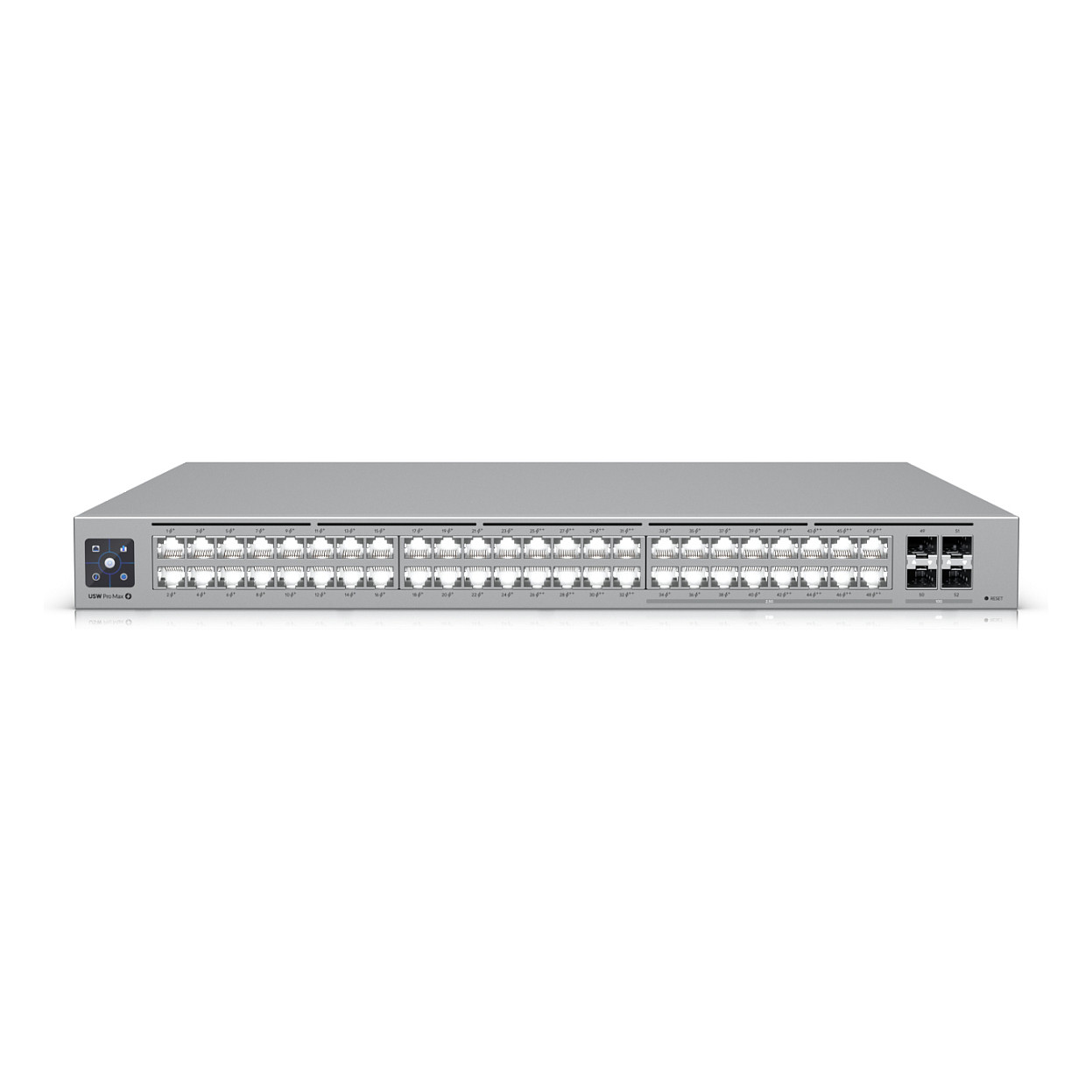 Prekidač UBIQUITI USW-PRO-MAX-48-POE (L3, 2.5G Ethernet, 720 W PoE, 16 portova)-0