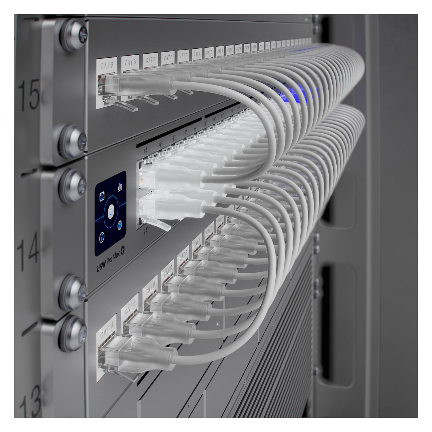 Prekidač UBIQUITI USW-PRO-MAX-48-POE (L3, 2.5G Ethernet, 720 W PoE, 16 portova)-9
