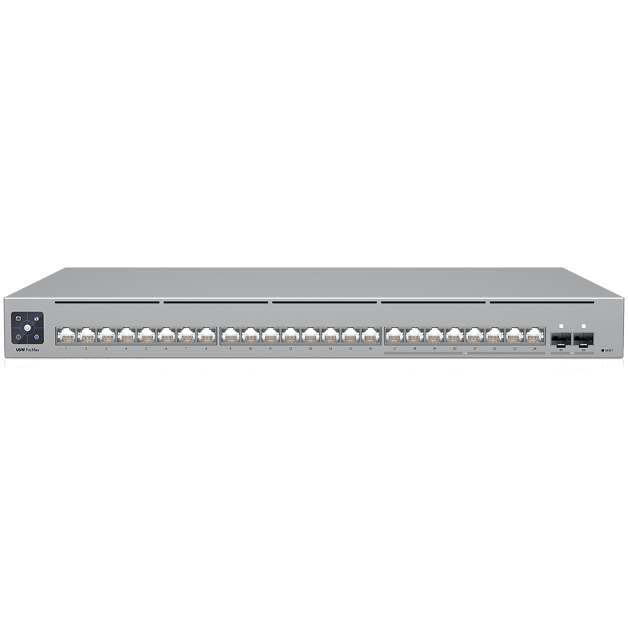 Switch UBIQUITI USW-Pro-Max-24-PoE L3 2.5G Ethernet Power over Ethernet (PoE) Siva-10