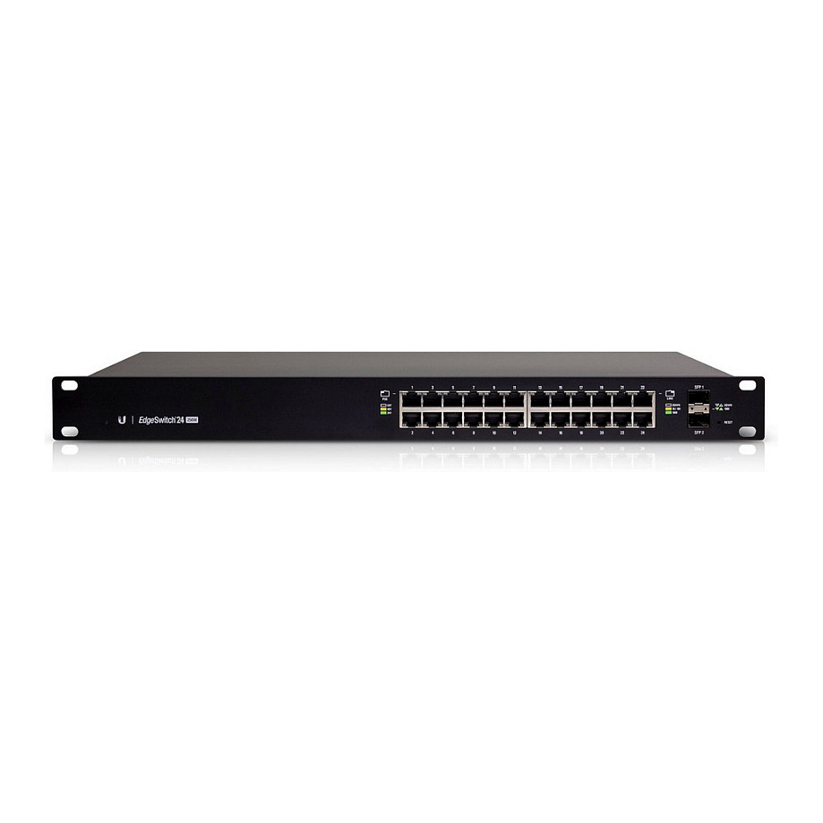 Network switch UBIQUITI ES-24-250W Managed L2/L3 Gigabit Ethernet Power over Ethernet 1U Crna-4