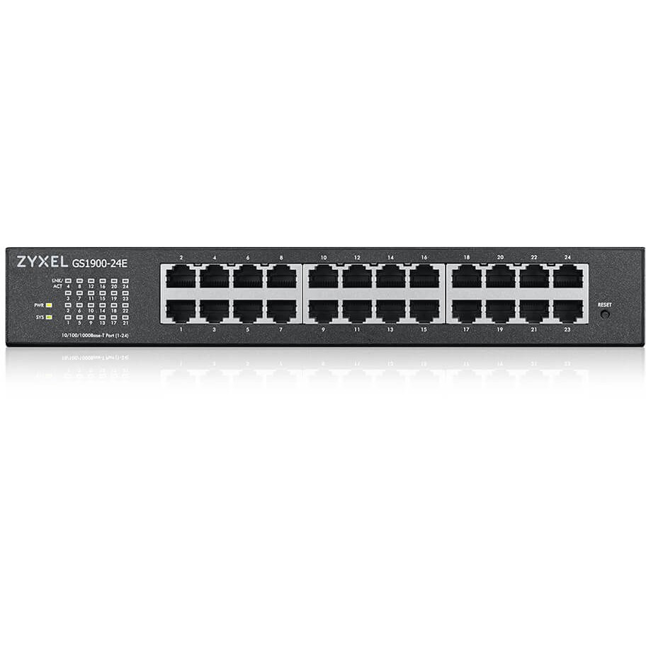 Mrežni switch ZYXEL GS1900-24E (Managed L2, Gigabit Ethernet, 1U, Crni)-2