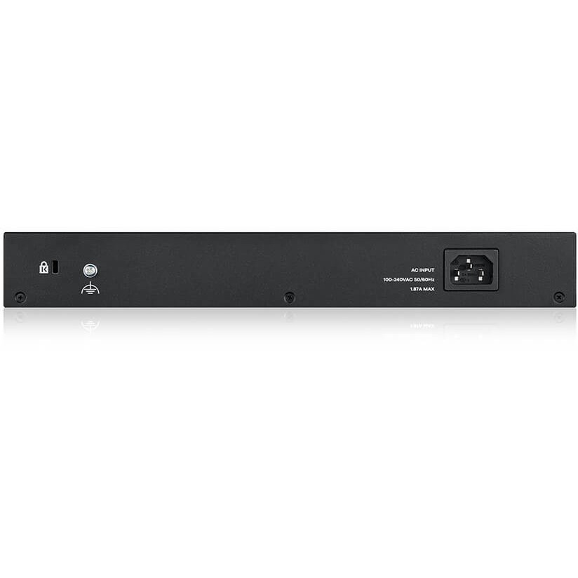 Zyxel GS1900-24EP Managed L2 Gigabit Ethernet (10/100/1000) Power over Ethernet (PoE) Black-3