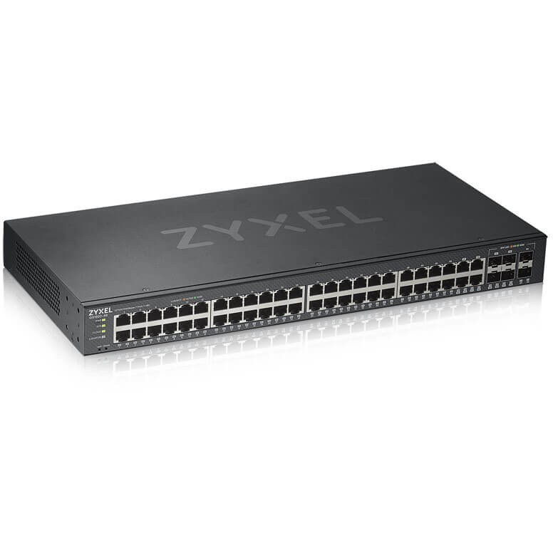 Mrežni switch ZYXEL GS1920-48V2 (Managed, Gigabit Ethernet 10/100/1000, Crni)-0
