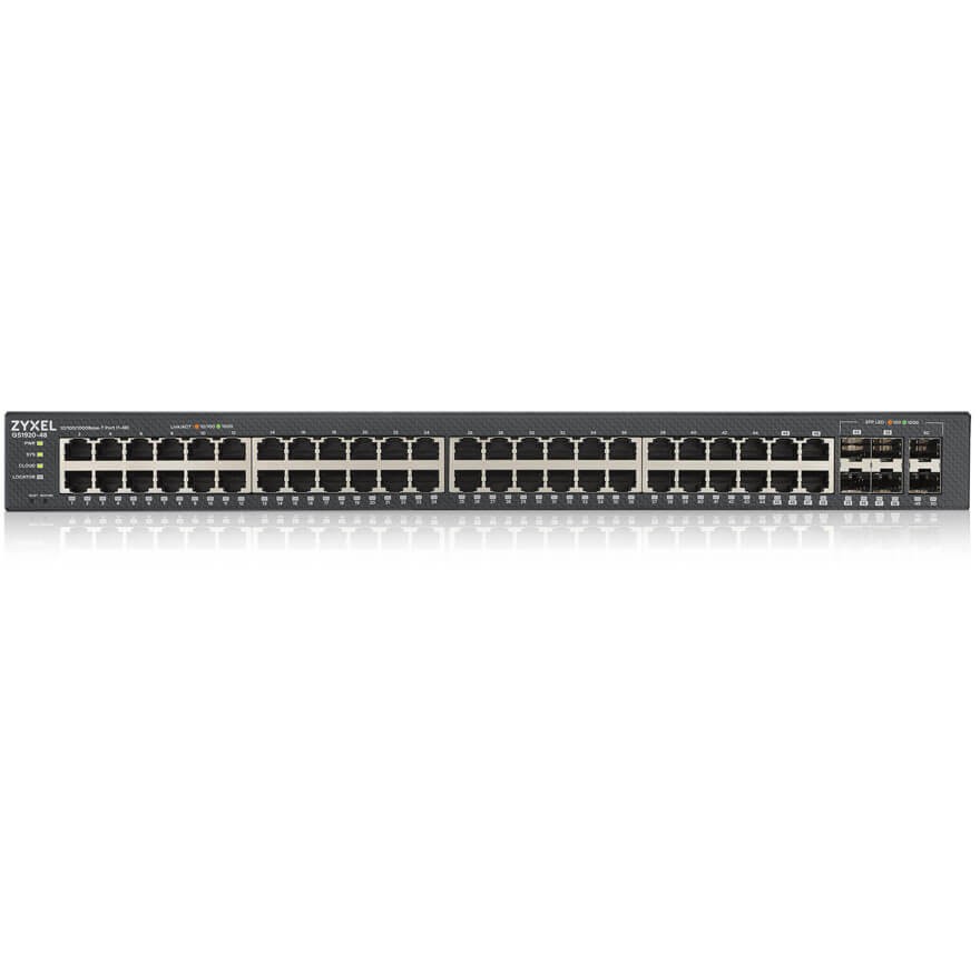 Mrežni switch ZYXEL GS1920-48V2 (Managed, Gigabit Ethernet 10/100/1000, Crni)-2