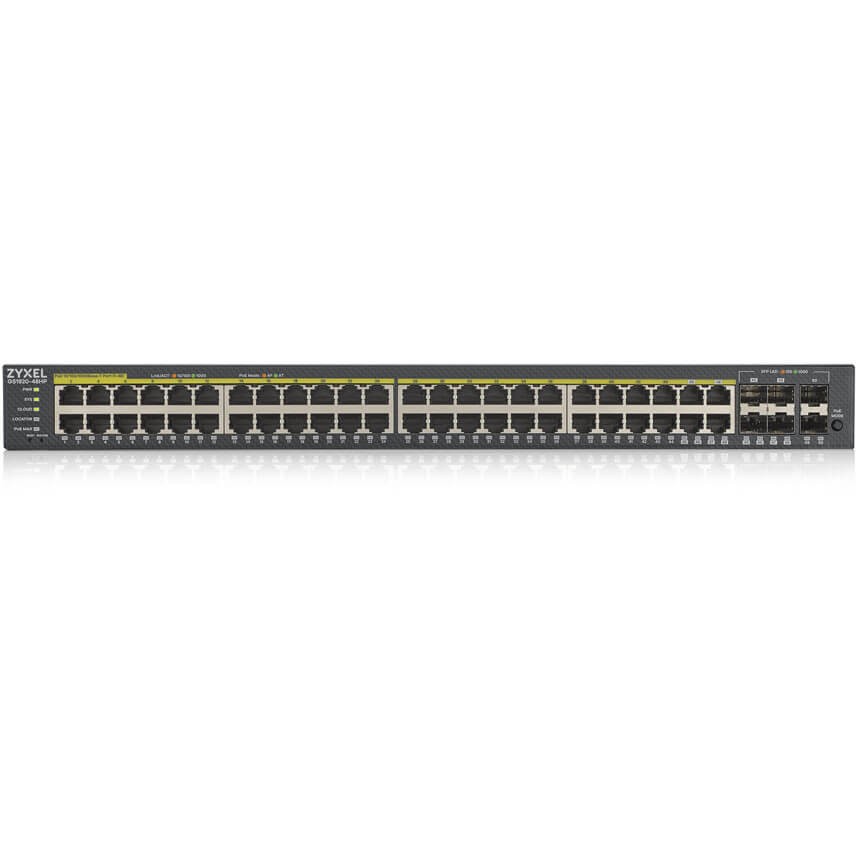 Mrežni switch ZYXEL GS1920-48HPV2 (Managed, Gigabit Ethernet, Power over Ethernet, Crni)-1