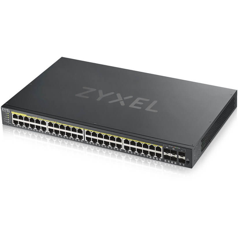 Mrežni switch ZYXEL GS1920-48HPV2 (Managed, Gigabit Ethernet, Power over Ethernet, Crni)-3