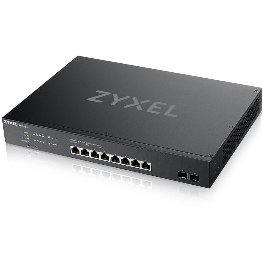 Network switch ZyXEL XS1930-10-ZZ0101F Managed L3 10G Ethernet (8x 10G, 2x SFP+, crna boja)-3