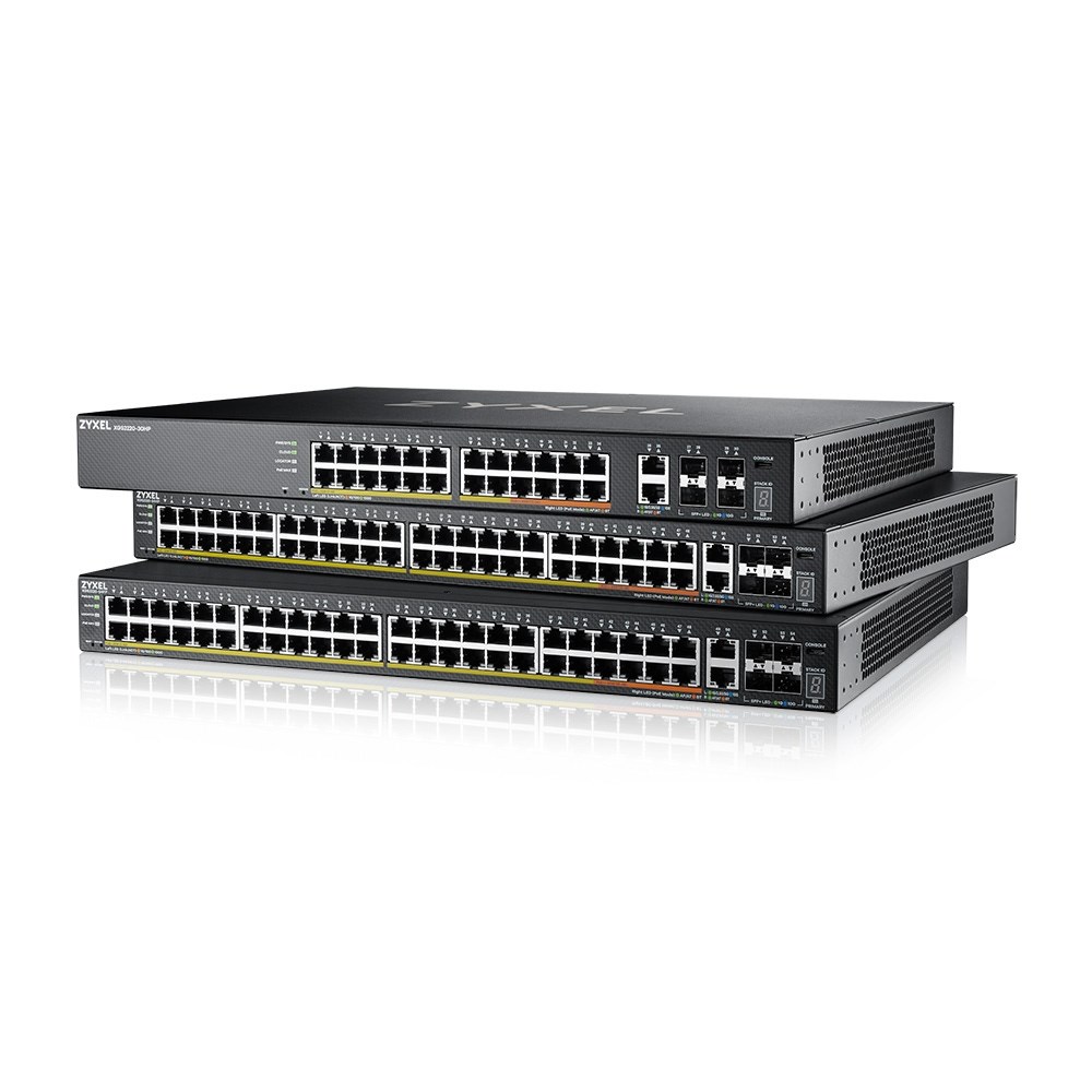 Switch ZyXEL XGS2220-30 Managed L3 Gigabit Ethernet (10/100/1000) Crna-6