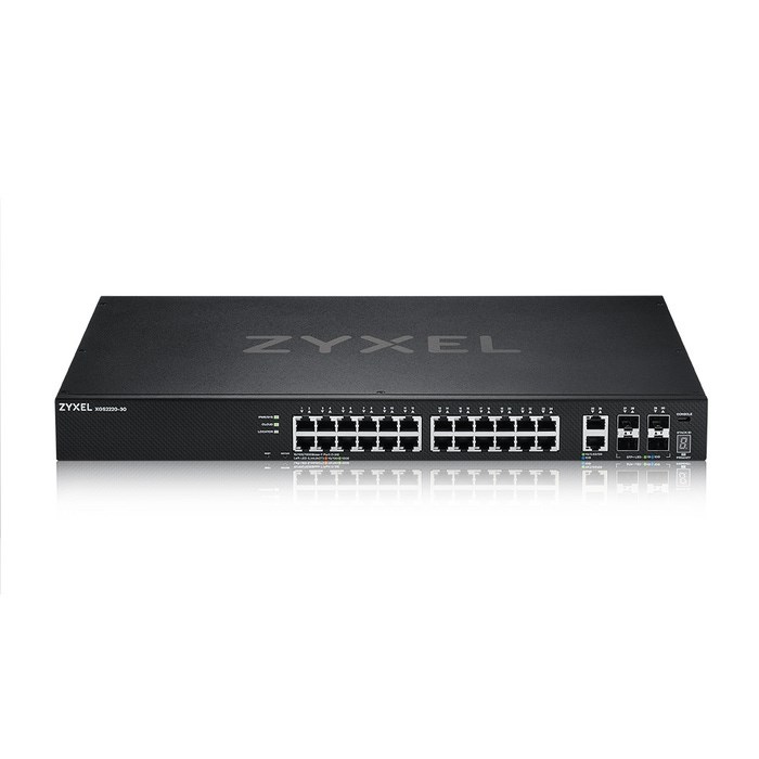 Switch ZyXEL XGS2220-30 Managed L3 Gigabit Ethernet (10/100/1000) Crna-0