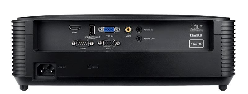 Projektor OPTOMA W371 (stolni, 3800 ANSI, DLP, WXGA, 3D)-3
