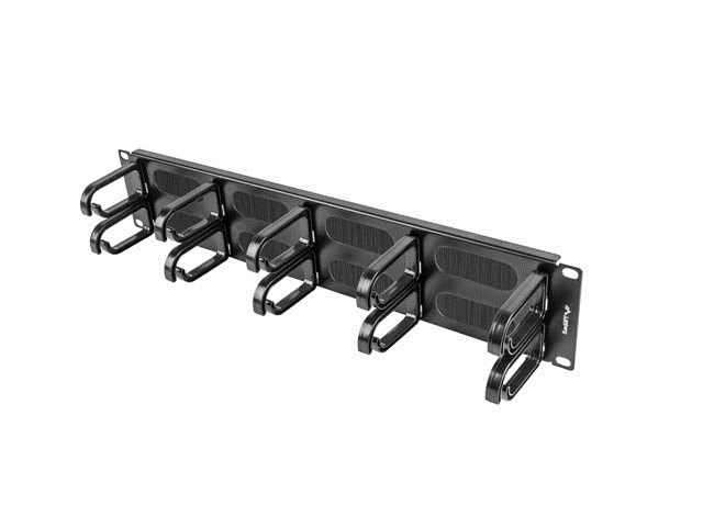 Panel LANBERG AK-1204-B (boja crna, kapacitet 2U, materijal kućišta plastika, metal)-2