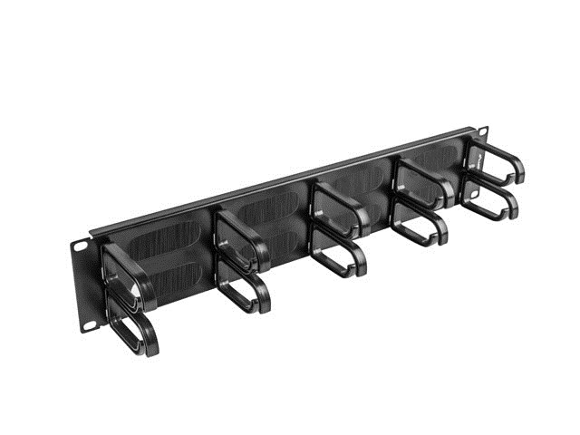 Panel LANBERG AK-1204-B (boja crna, kapacitet 2U, materijal kućišta plastika, metal)-0