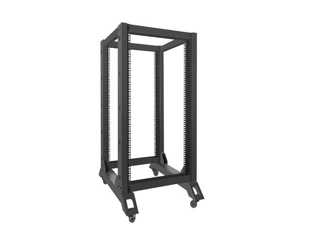 Stalak za ormar Lanberg 22U 600X800 (crni RAL9004)-2