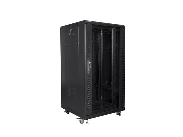 Samostojeći ormar 19" Lanberg RACK CABINET 22U 600X600 crni