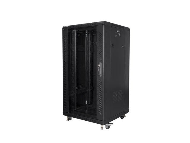 Samostojeći ormar 19" Lanberg RACK CABINET 22U 600X600 crni-2