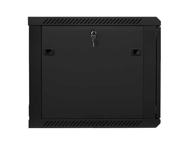 Ormar za ugradnju na zid Lanberg 19'' 9U 600x600mm crni (staklena vrata)-3